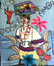 The rug hook project Tour San Miguel de Allende rugs