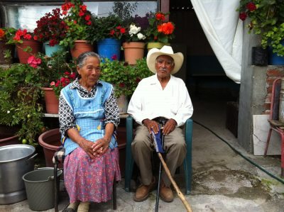 elders on the rancho tour in Agustin Gonzales rancho tour