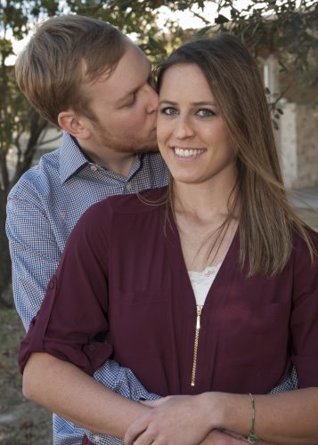 romantic engagement photography